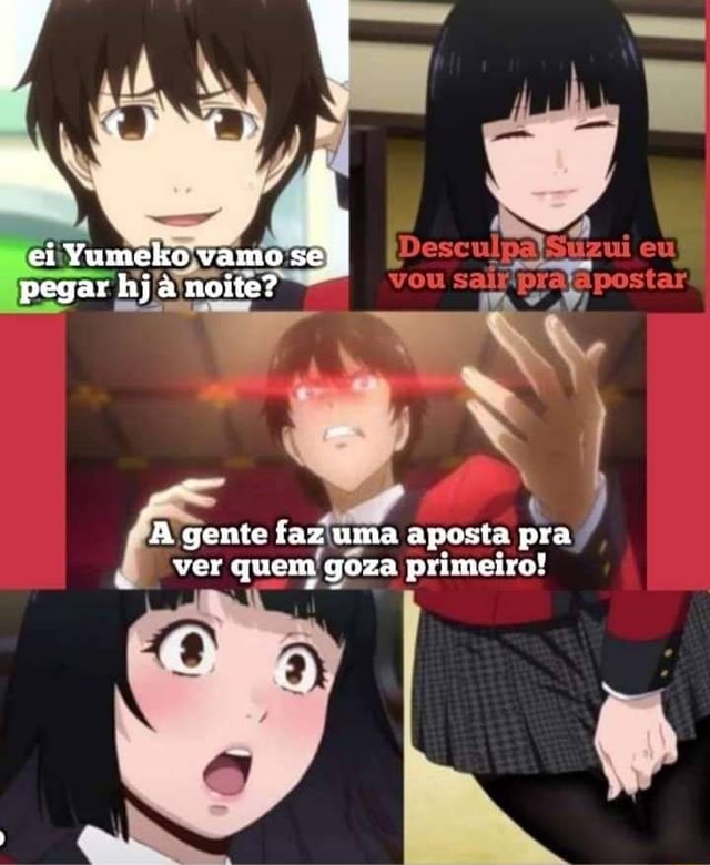 Autor de Kakegurui pede desculpa pelo cancelamento do seu novo