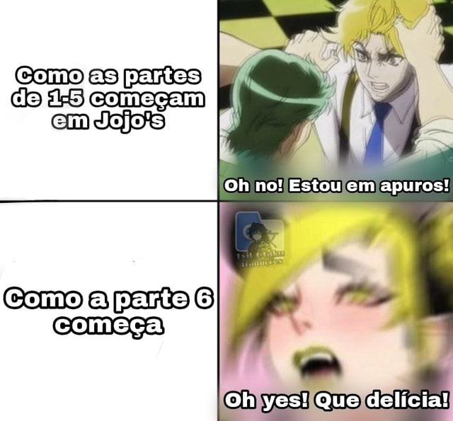 Alguém: JoJo tem o pior episódio na praia ChainSaw Man Fans: Selo -  iFunny Brazil