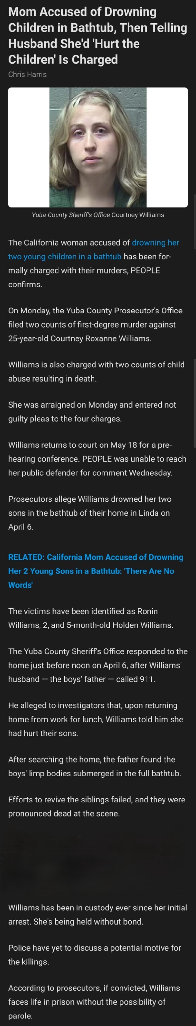 Mom Accused of Drowning Children in Bathtub, Then Telling Husband She'd ...