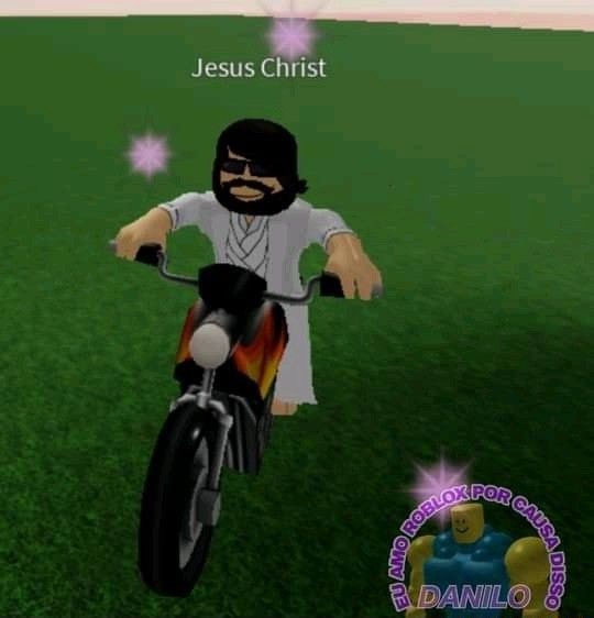 Jesus abraçando um boneco do roblox - iFunny Brazil