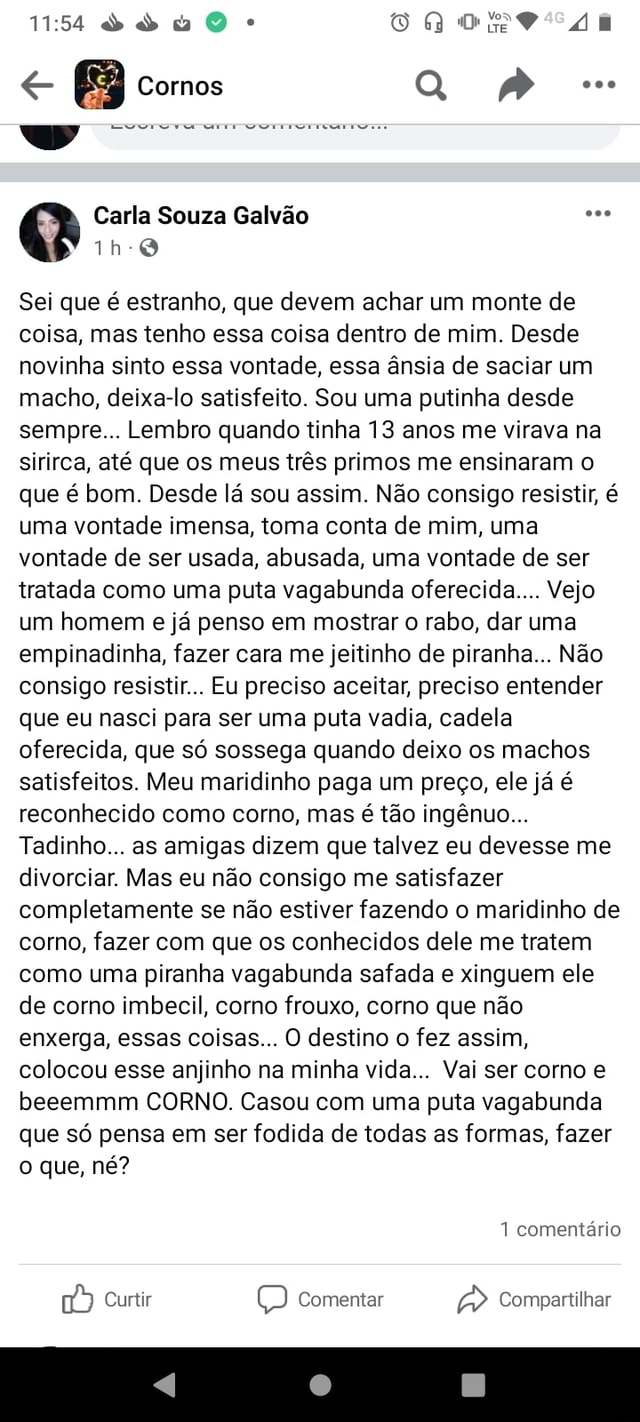 Putinha desde novinha