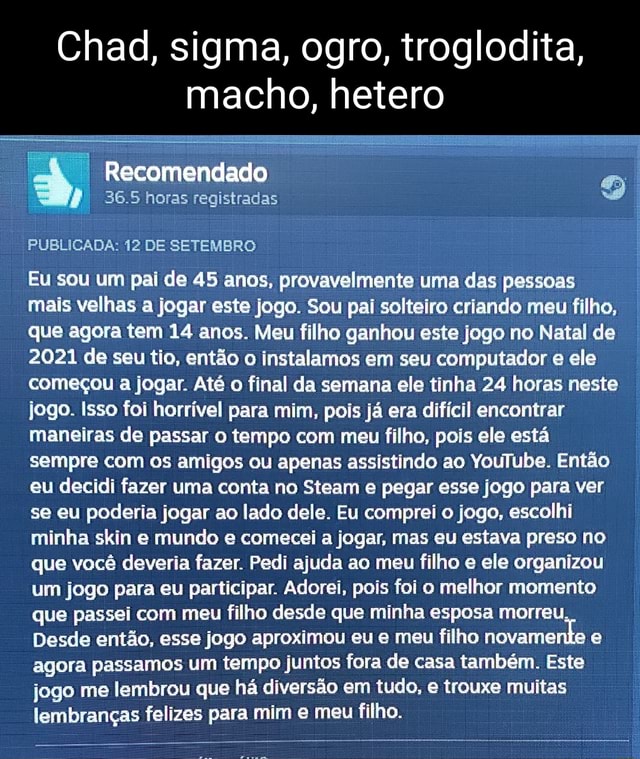 Voçe é Sigma ou Chad?