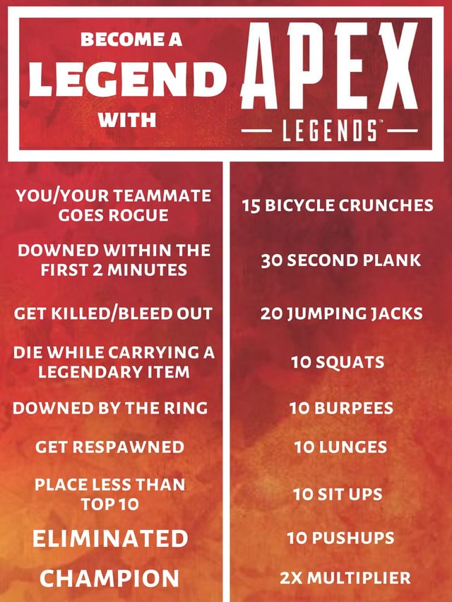 #apexlegends #workout - BECOME A LEGEND WITH TEAMMATE GOES ROGUE DOWNED ...