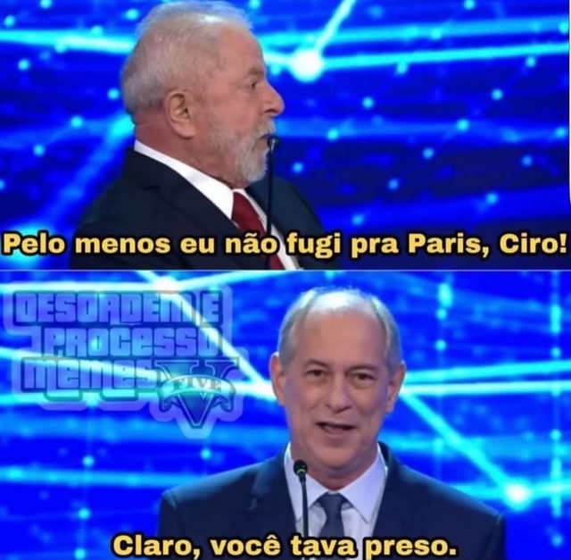 Pelo menos eu n o fugi pra Paris Ciro Claro voc TESO