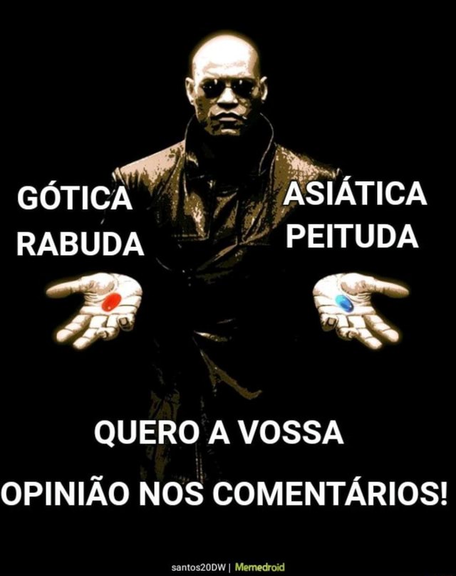 GÓTICA ASIÁTICA RABUDA PEITUDA QUERO VOSSA OPINIÃO NOS COMENTÁRIOS ...