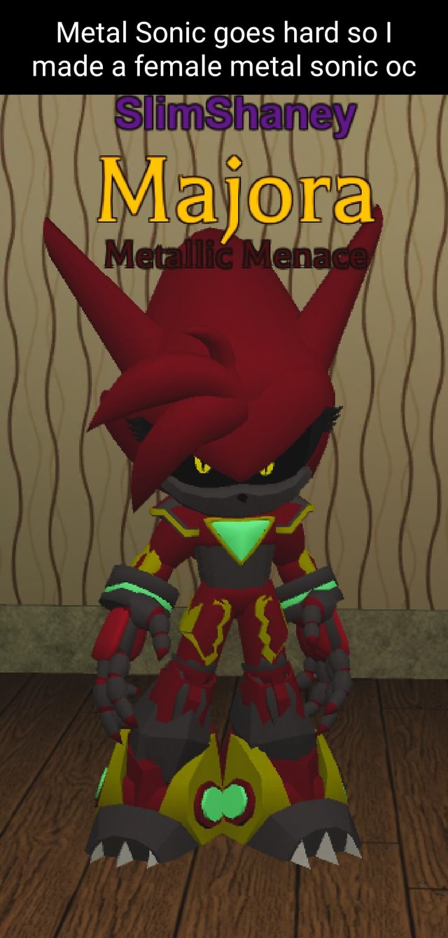 Metal Sonic Mask - Roblox