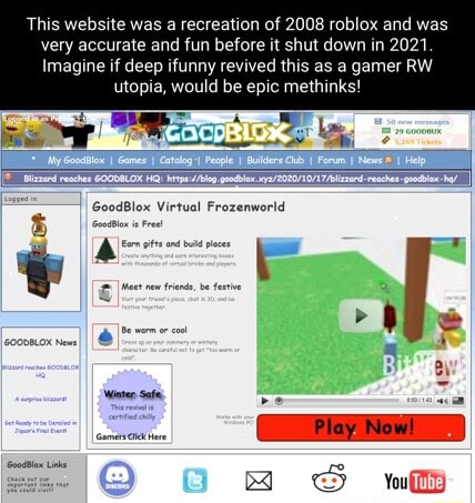 Roblox in 2008 - Web Design Museum