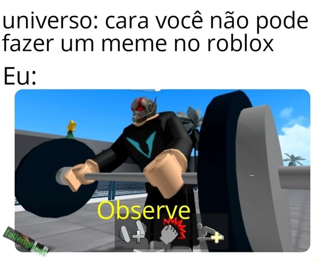 Meme de Roblox em 2035 - Memes de Roblox em 2035: Se você nunca jogou esse  jogo no Roblox, não sabe o que é Roblox de verdade Adopt Me! - iFunny Brazil