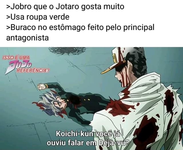 ANTES DE ASSISTIR JOJO depois de comer rapadura com farofa, agredir uma  fujoshi, maratonar Hokuto no