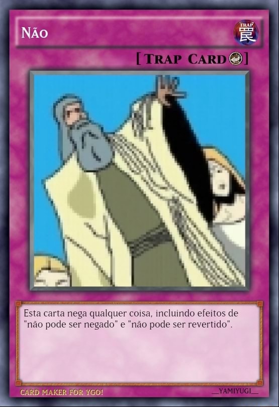 Quando essa carta é ativada o seu adversário perde a batalha  instantaneamente uno reverse card não fuciona contra essa carta - iFunny  Brazil