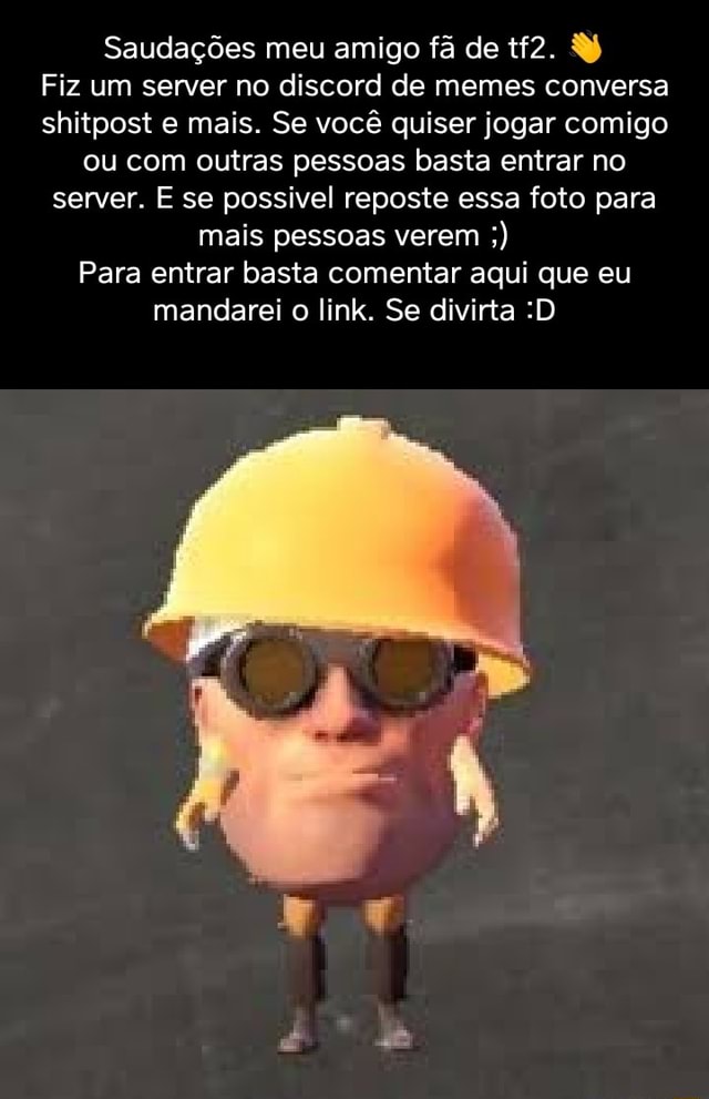 Server de shitpost do discord na minha dm : r/ShitpostBR