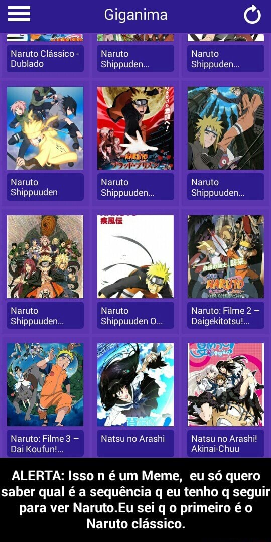 Como Assistir Naruto Classico Dublado 2023 