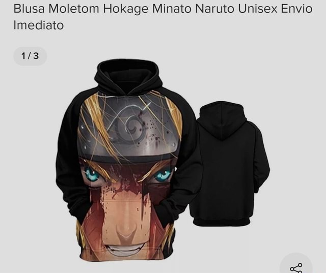 Moletom sales yondaime hokage