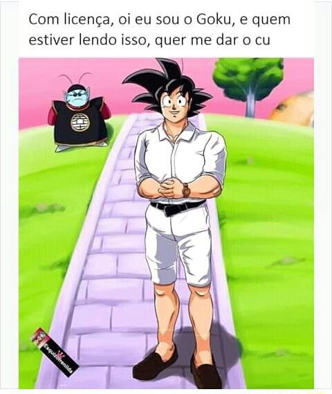 Oi eu sou o Goku