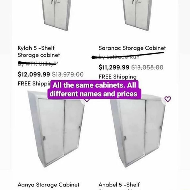 Aanya storage deals cabinet