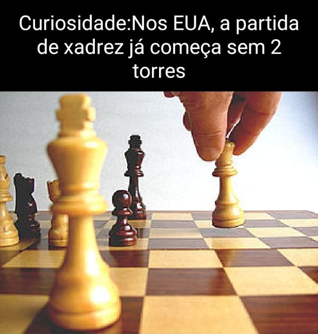 EUA, a partida de xadrez já começa sem 2 torres - iFunny Brazil