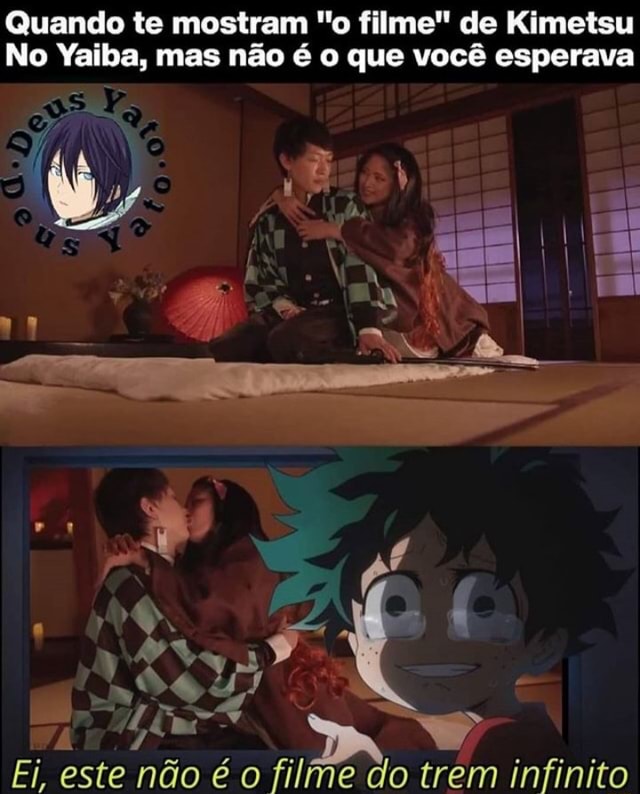 Agora não é meme!!! Link do filme - Kimetsu no Yaiba BR