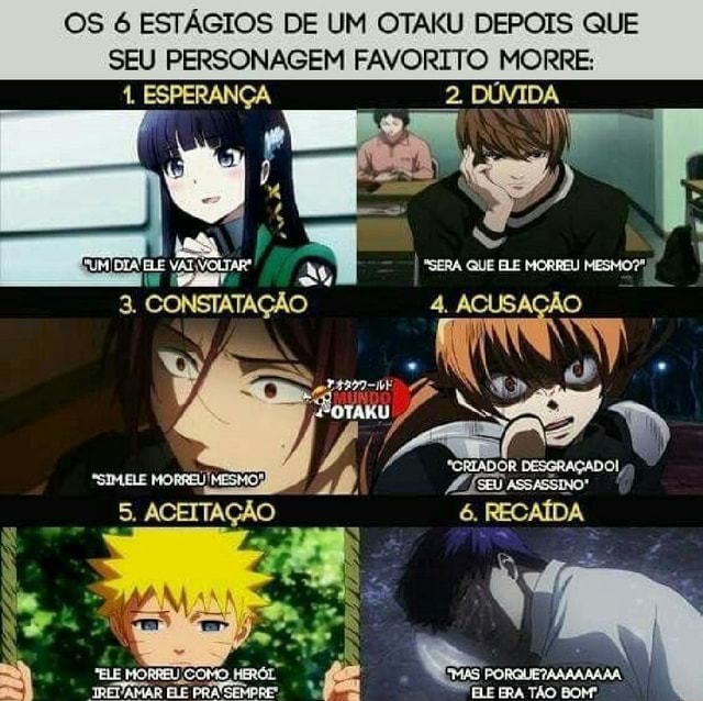 Meu personagem favorito dos animes