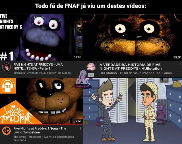 A VERDADEIRA HISTÓRIA DE FIVE NIGHTS AT FREDDY'S (parte 2) - HUEstation 