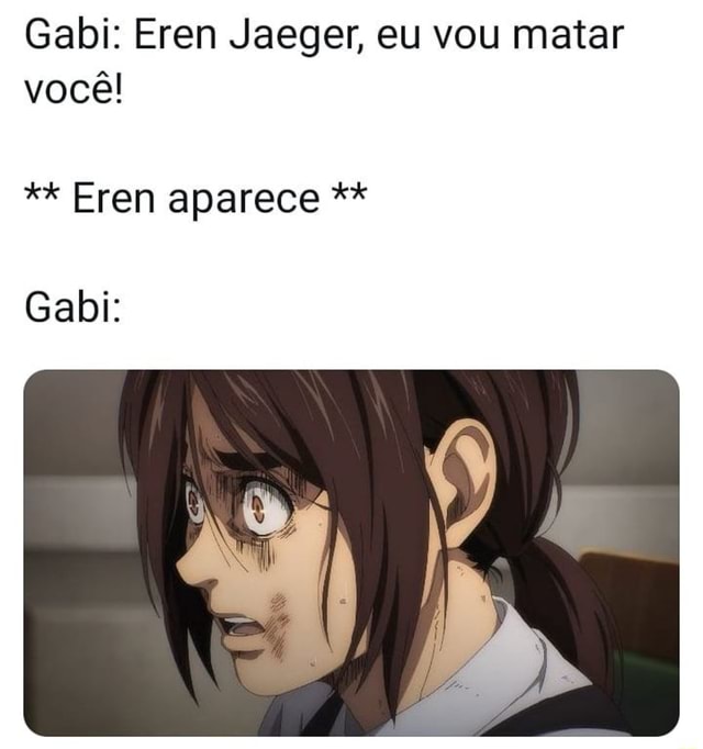 Vocês vão conseguir matar o Eren??