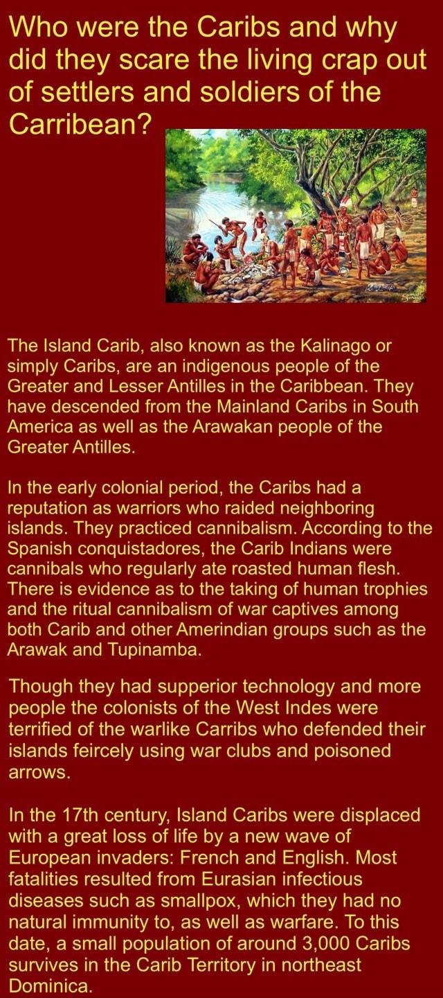 Who were the Caribs and why did they scare the living crap out of ...