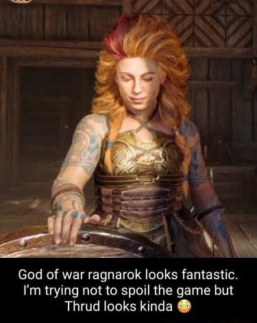 How old is Thrud in God of War Ragnarok?