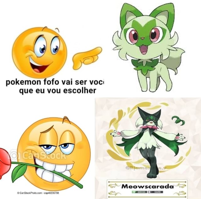 Pokemon fofo vai ser voei que eu vou escolher com - iFunny Brazil