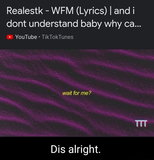 RealestK - WFM (Lyrics) 