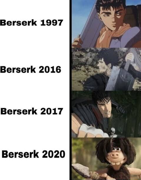 MB Animações: Berserk (1997) - Mangás Brasil