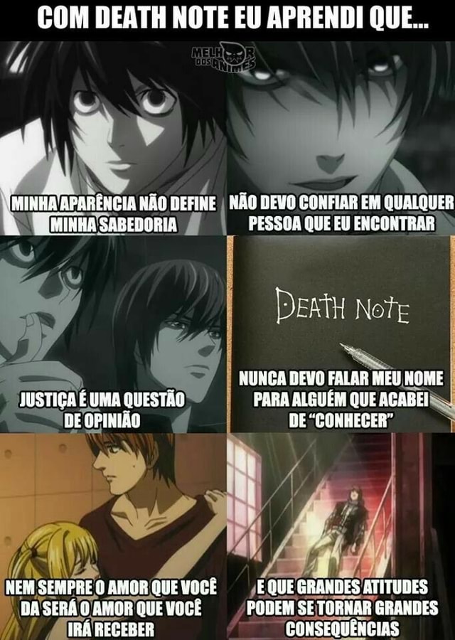 As consequências de usar o Death Note