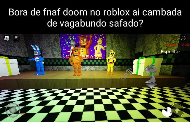 E se FNAF DOOM fosse feito no ROBLOX? 