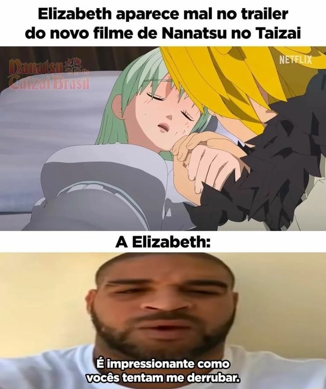 Trailer do filme anime de Nanatsu no Taizai