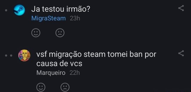 Steam - Migração Steam