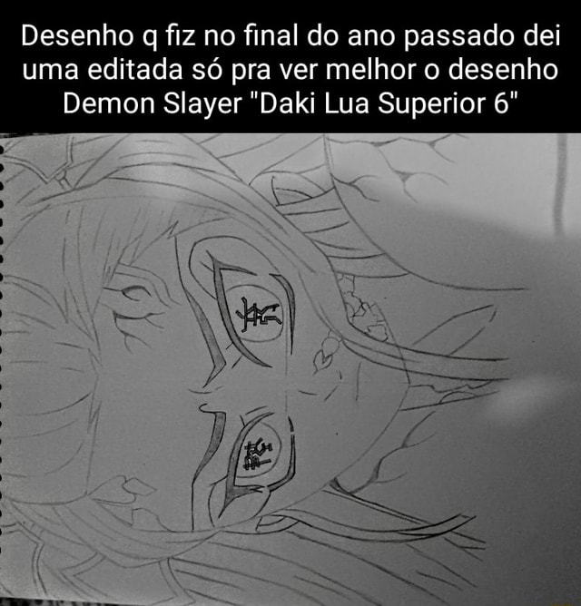 Desenhos demon slayer desenhar