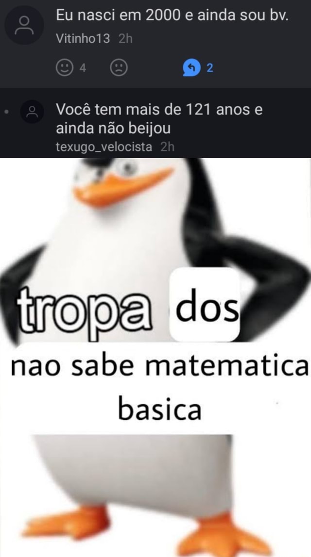 Você sabe matemática básica?