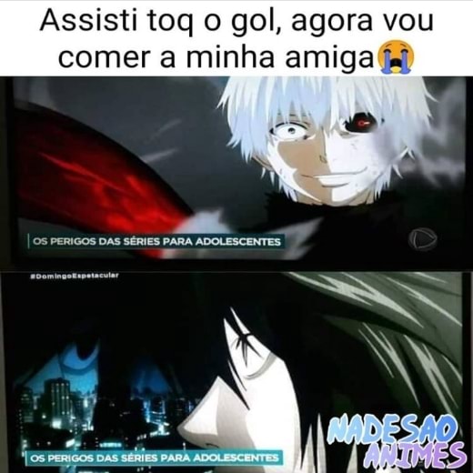 Horas Ontem eu assistir tokyo ghoul e comi minha vizinha sim eu