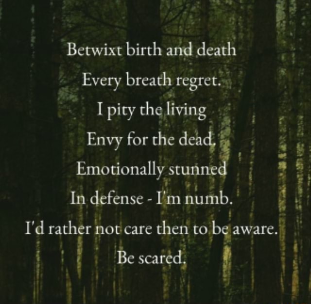 Birth and Death in Every Breath