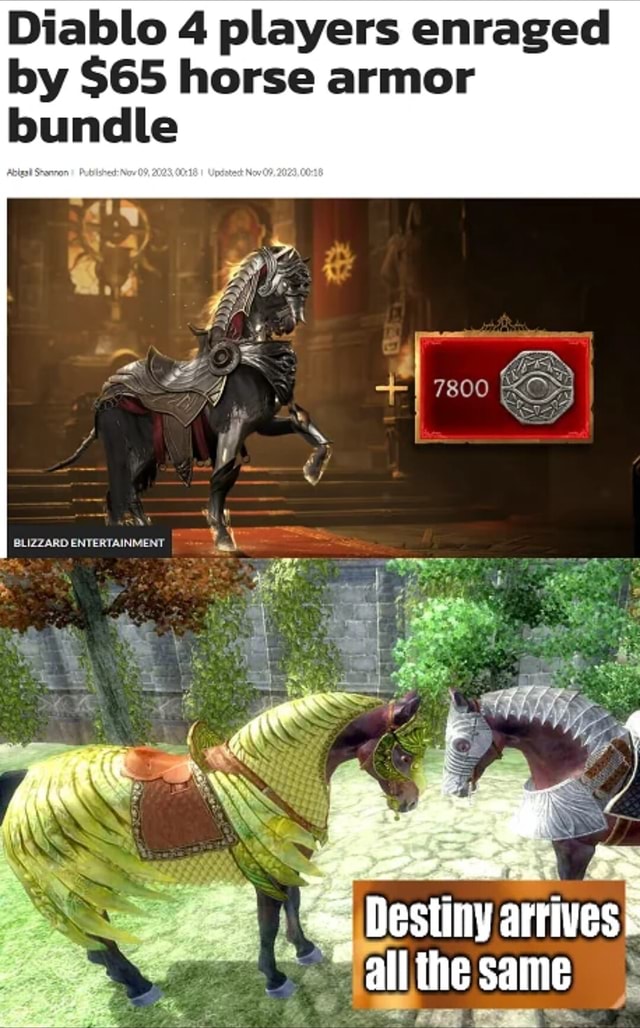 Horse Armor Oblivion