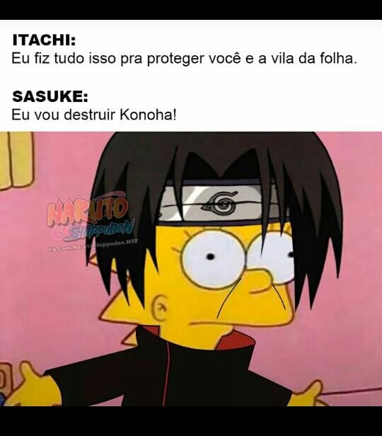 Aldeia da folha sendo destruída Pain: onde está o Naruto Ninjas: - iFunny  Brazil