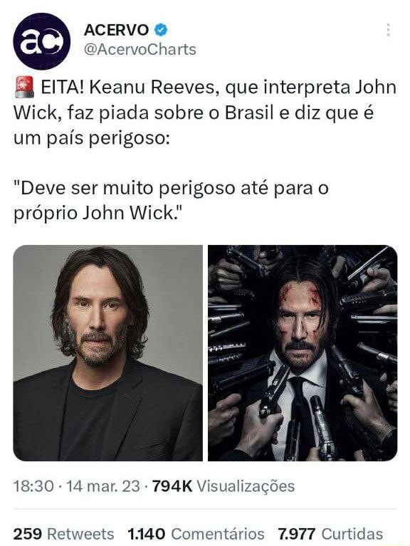 John Wick depois de assinar contrato com Roblox: - iFunny Brazil