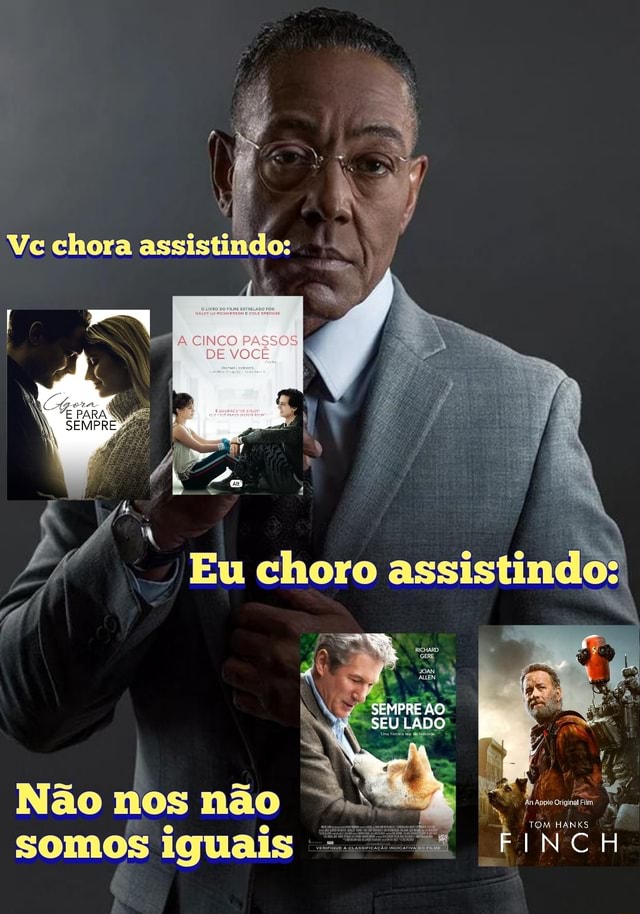 Você chora assistindo filmes?