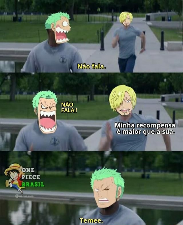 One Piece X - Zoro é o krl quem sola é o God usopp.