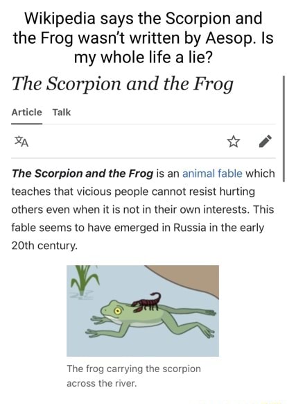 The Scorpion and the Frog: Animal Mass Suicide and the Lemming Conspiracy