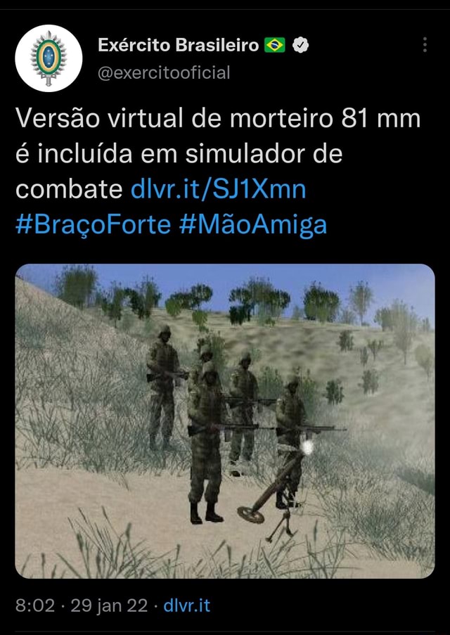 Exército brasileiro utilizará o metaverso para treinamentos militares -  Livecoins