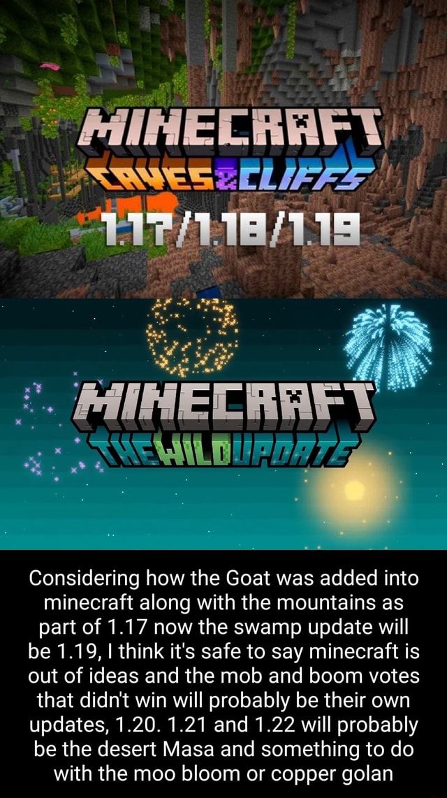 Minecraft PE 1.17 - 1.19