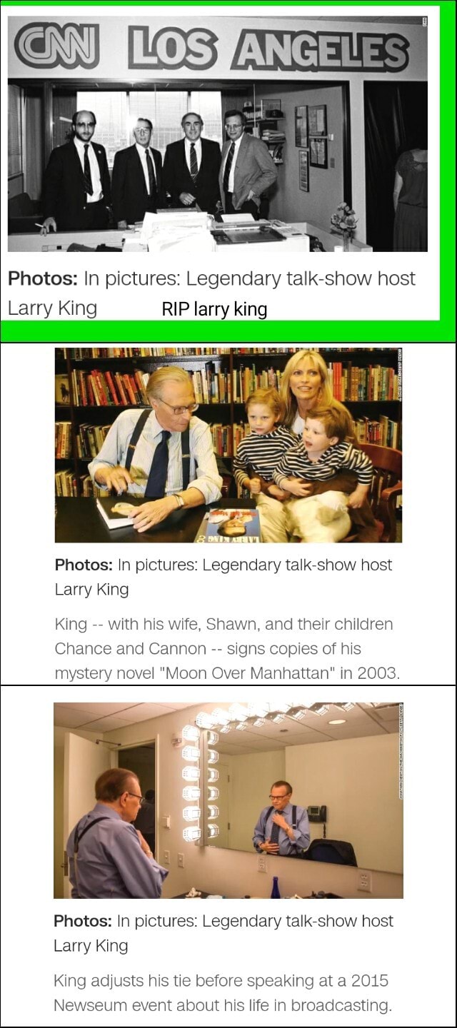 In pictures: Legendary talk-show host Larry King