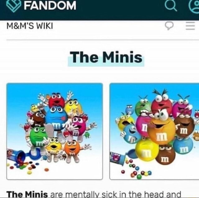 The Minis, M&M'S Wiki