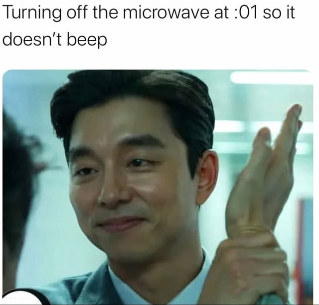 Stop loud microwave beeping 