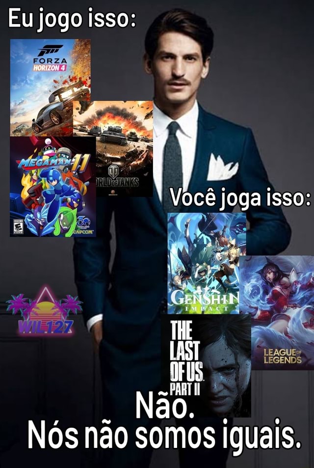 EU NÃO JOGO