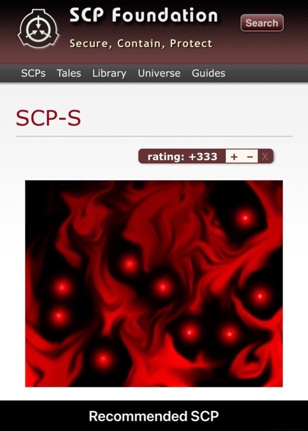 Updated SCP wallpaper - SCP Foundation Secure. Contain. Protect - iFunny